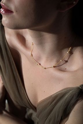 گردنبند مروارید قهوه ای Ecru Atelier - کد 888659673