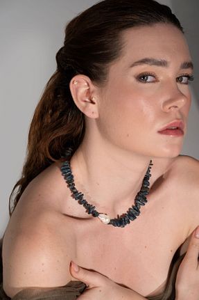 گردنبند مروارید قهوه ای Ecru Atelier - کد 888659646