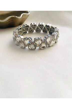 دستبند جواهر طوسی زنانه زیرکن VNS Accessories - کد 888696051