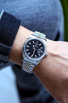 ساعت مچی مشکی مردانه 41-45 میلی متر Daniel Klein - کد 889164787