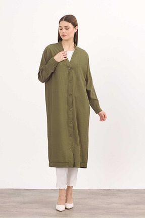 تونیک خاکی زنانه بافتنی Rays - کد 888715048