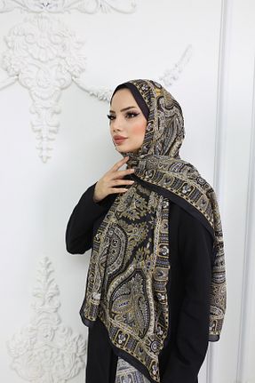 شال آبی زنانه پنبه ای HAR-UM Ticaret - کد 888708930