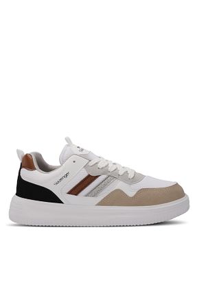 کفش اسنیکر سفید مردانه بند دار Slazenger - کد 888728397