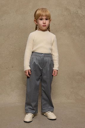 شلوار طوسی بچه گانه پنبه ای Fahhar Kids - کد 874810699
