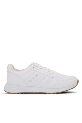 کفش اسنیکر سفید مردانه بند دار Slazenger - کد 888728140
