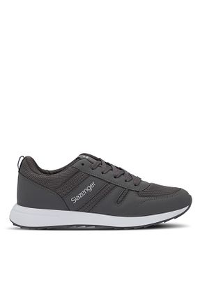 کفش اسنیکر طوسی مردانه بند دار Slazenger - کد 888728216