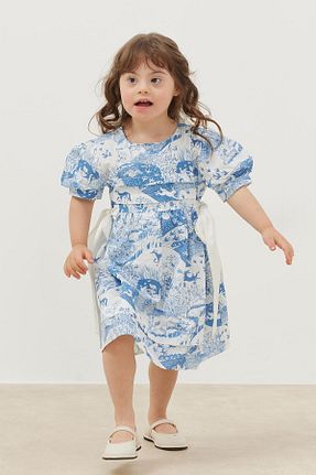 لباس آبی بچه گانه بافتنی Fahhar Kids - کد 829331109