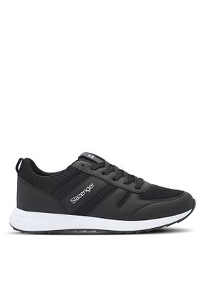 کفش اسنیکر مشکی مردانه بند دار Slazenger - کد 888728076