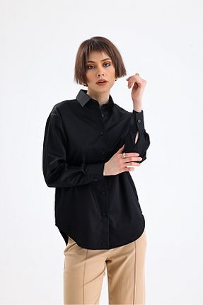 پیراهن مشکی زنانه رگولار Cartellini - کد 760162040