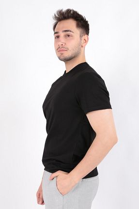 تیشرت مشکی مردانه اسلیم فیت Cazador - کد 819207802