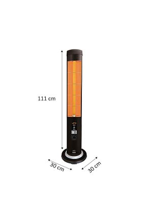 گرمکن مشکی Infrared Isıtıcılar UFO - کد 887557003