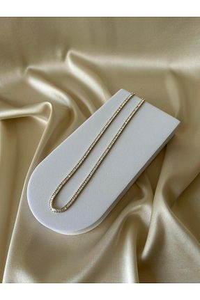 گردنبند استیل ( فولاد ) طلائی استیل (فولاد) BIJOUX - کد 888812032