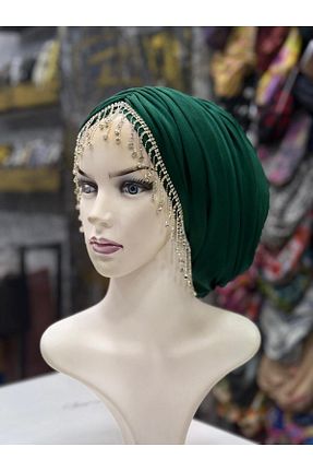 کلاه شنای حجاب سبز زنانه zagreus - کد 888817786