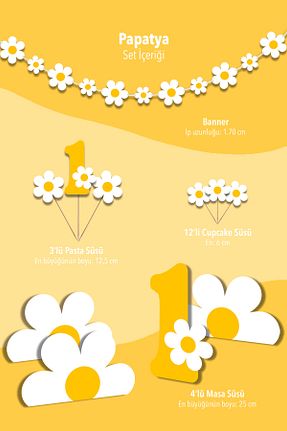 تزئینات جشن تولد Niksy Design - کد 853539547