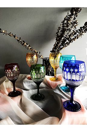 لیوان نارنجی شیشه DECOSTYLE - کد 889955907