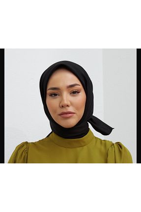 روسری مشکی پلی استر SILKHOME EŞARP - کد 888876405