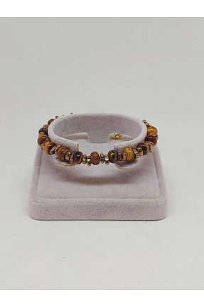 دستبند جواهر رنگی زنانه سنگ طبیعی Yasamtohumu - کد 898827837