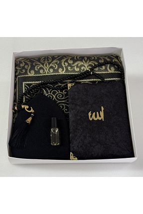 سجاده مشکی پنبه ای lifestyling - کد 890497398