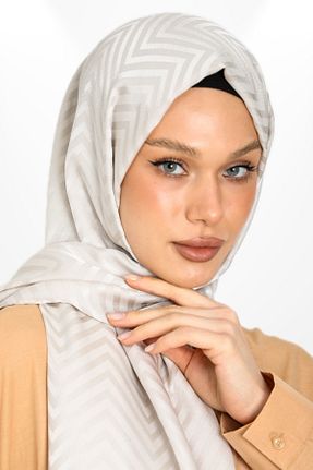 شال بژ زنانه hijabchi - کد 888881995
