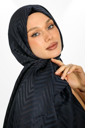 شال سرمه ای زنانه hijabchi - کد 888882105