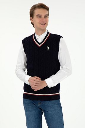 سوئیتر سرمه ای مردانه %100 پنبه U.S. Polo Assn. - کد 888876851