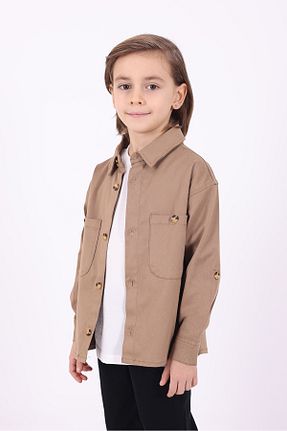 کت قهوه ای بچه گانه رگولار Pollito - کد 889677059