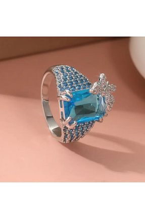 انگشتر جواهر زنانه زیرکن TAKİŞKO - کد 888898208