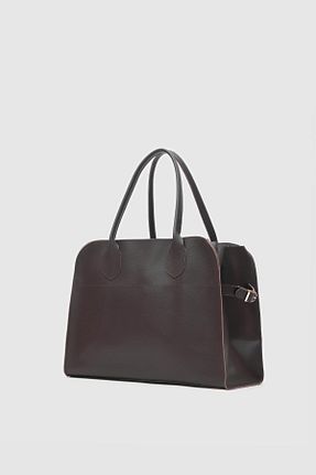 کیف دوشی سرمه ای زنانه چرم مصنوعی Shule Bags - کد 888906396