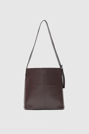 کیف دوشی سرمه ای زنانه چرم مصنوعی Shule Bags - کد 888906361