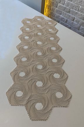 سرویس آمریکائی طوسی مستطیل Çt Çeyizci Tekstil - کد 805355736