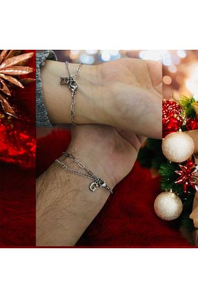 دستبند استیل (فولاد) زنانه استیل ضد زنگ derokas - کد 888887263