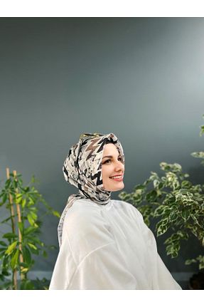 روسری نباتی پنبه پلی استر Onur - کد 888935741
