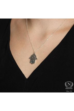 گردنبند نقره زنانه 925 عیار Genel Markalar - کد 270998330