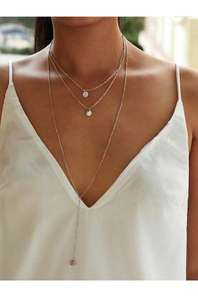 گردنبند استیل ( فولاد ) زنانه استیل (فولاد) NKIE JEWELS - کد 888945921