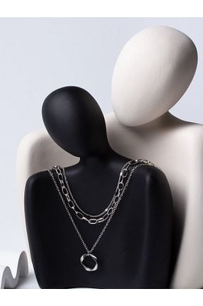 گردنبند استیل ( فولاد ) استیل (فولاد) NKIE JEWELS - کد 888945680