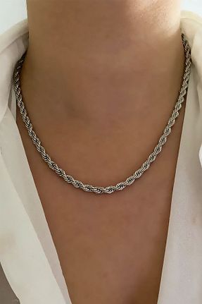 گردنبند استیل ( فولاد ) استیل (فولاد) NKIE JEWELS - کد 888945869