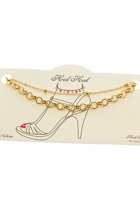 دستبند استیل (فولاد) طلائی استیل (فولاد) NKIE JEWELS - کد 889704938
