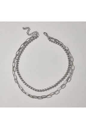 گردنبند استیل ( فولاد ) استیل (فولاد) NKIE JEWELS - کد 888945747
