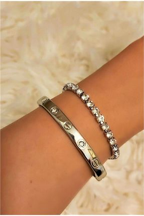 دستبند استیل (فولاد) استیل (فولاد) NKIE JEWELS - کد 889704928