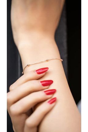 دستبند استیل (فولاد) طلائی زنانه استیل (فولاد) NKIE JEWELS - کد 889704639