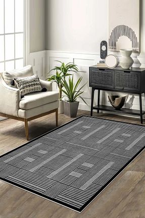 فرش طوسی قابل شستشو Thalia Home - کد 888964498