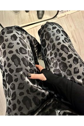 شلوار مشکی زنانه پنبه پلی استر TUĞÇE ÖZER BUTİK - کد 818207217