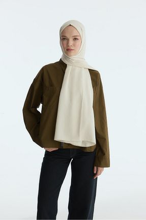شال طوسی زنانه پنبه پلی استر MİRSOY SCARF - کد 888962484