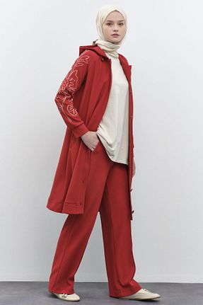 شلوار حجاب نارنجی زنانه بافتنی Tuğba - کد 888974524