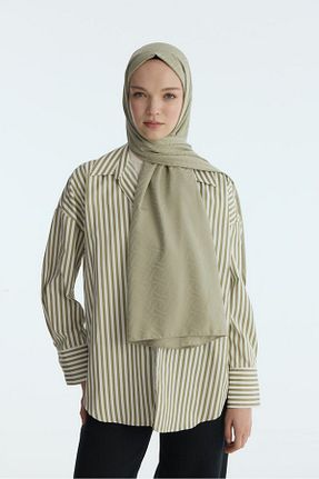 شال زرد زنانه پنبه پلی استر MİRSOY SCARF - کد 888974587