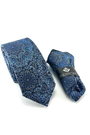 کراوات رنگی مردانه میکروفیبر PİERRONİ - کد 889009148