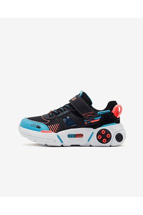 کفش پیاده روی مشکی بچه گانه پارچه ای Skechers - کد 847242928