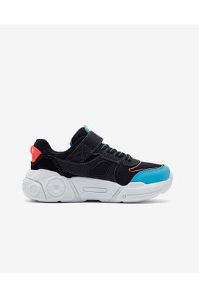 کفش پیاده روی مشکی بچه گانه پارچه ای Skechers - کد 847242928