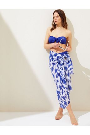 بالاتنه بیکینی آبی زنانه ساده Marks & Spencer - کد 701933008
