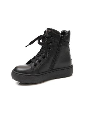 بوت / نیم بوت مشکی بچه گانه پاشنه تخت Greyder - کد 889052876